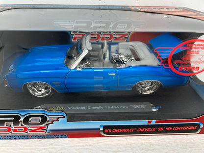 Maisto Pro Rodz 1971 Chevrolet Chevelle SS 454 Convertible 1:18 Diecast