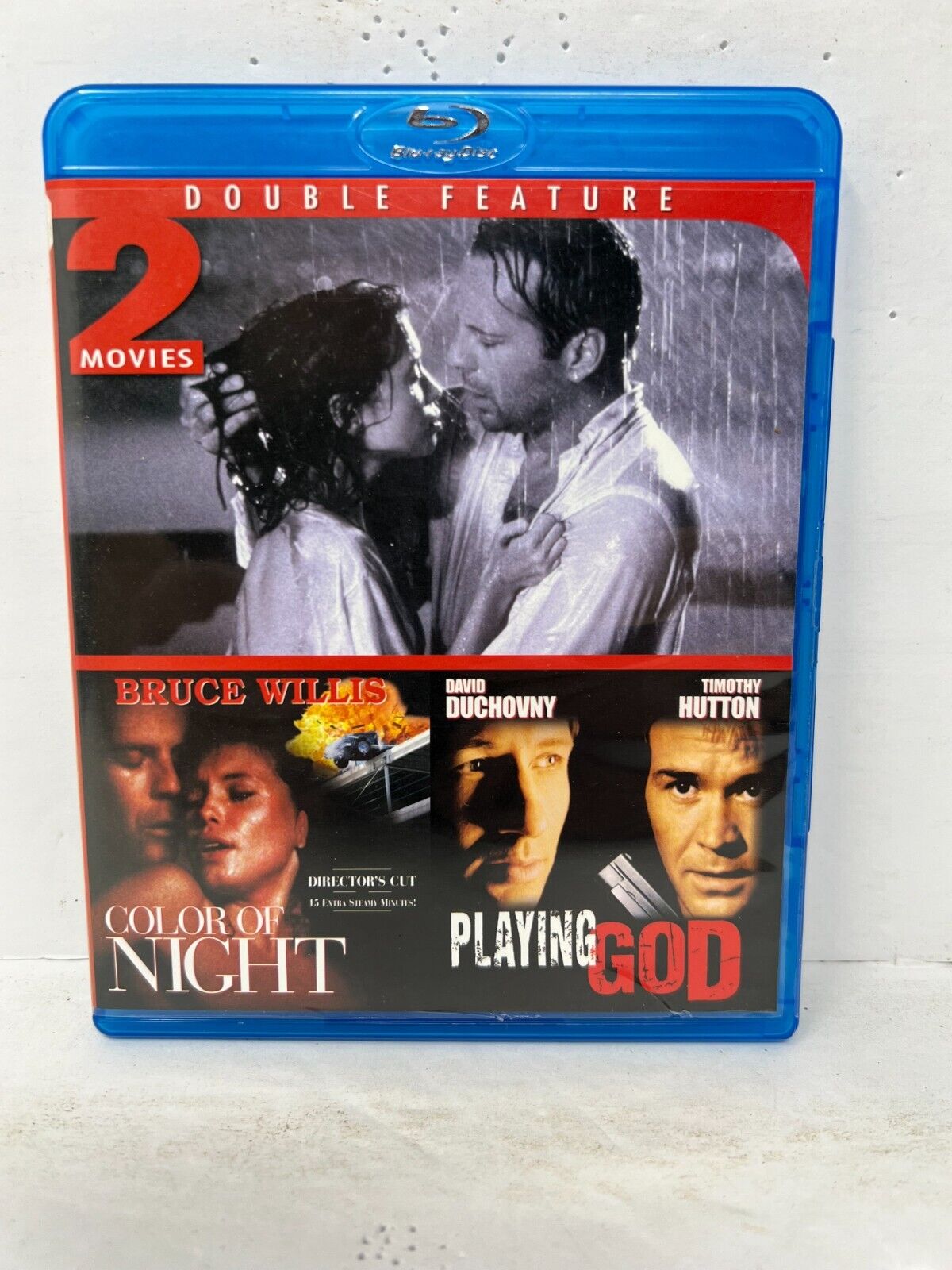 Color Of Night / Playing God (Blu-ray) Thriller Good Condition!!!