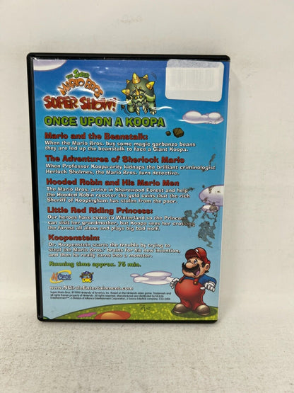 The Super Mario Bros Once Upon A Koopa (DVD) Kids Cartoon Good Condition!!!