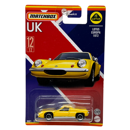 Matchbox UK Lotus Europa 1972 1:64 Diecast