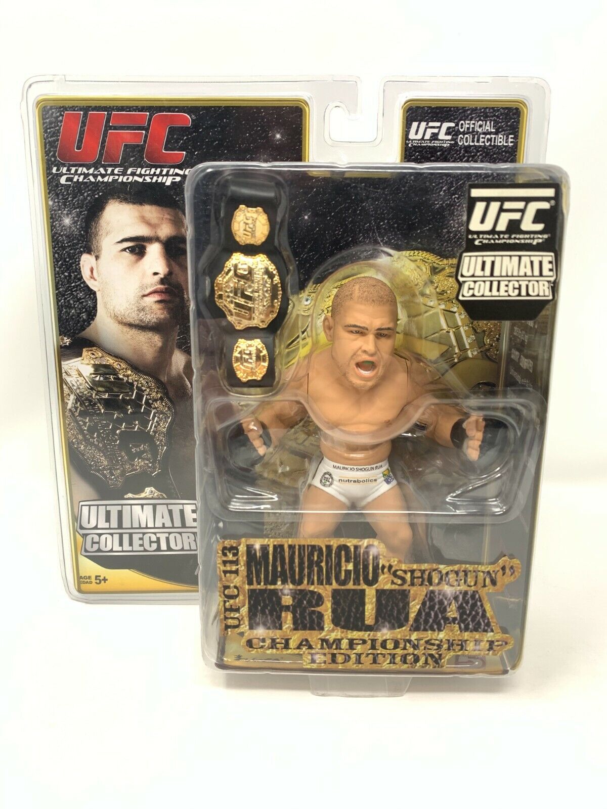 Round 5 UFC Mauricio “Shogun” Rua Ultimate Collector UFC 113 Action Figure