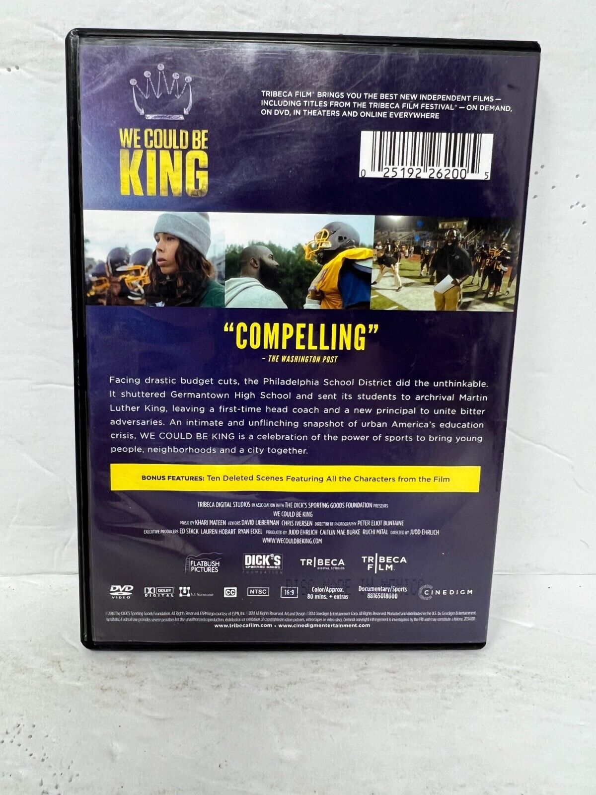 We Could Be King (DVD) Sports Good Condition!!!