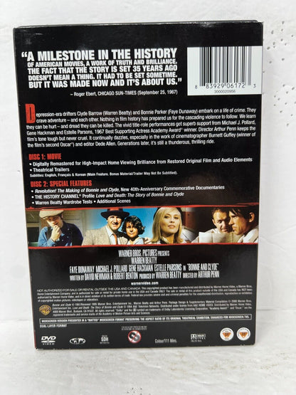 Bonnie and Clyde (DVD) Crime Good Condition!!!