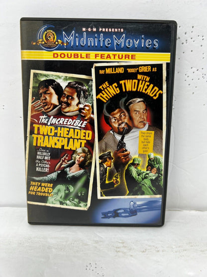 The Incredible 2-Headed Transplant / The Thing With Two Heads (DVD) Horror