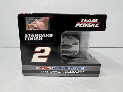 Lionel Racing #2 Brad Keselowski Miller Lite Patriotic 2018 Mustang 1:24 Diecast