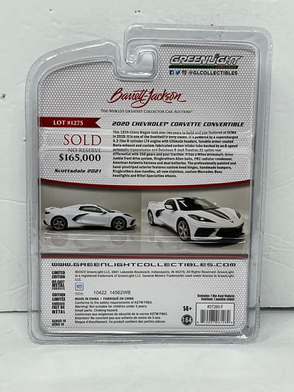 Greenlight Barrett-Jackson 2020 Chevrolet Corvette Convertible 1:64 Diecast