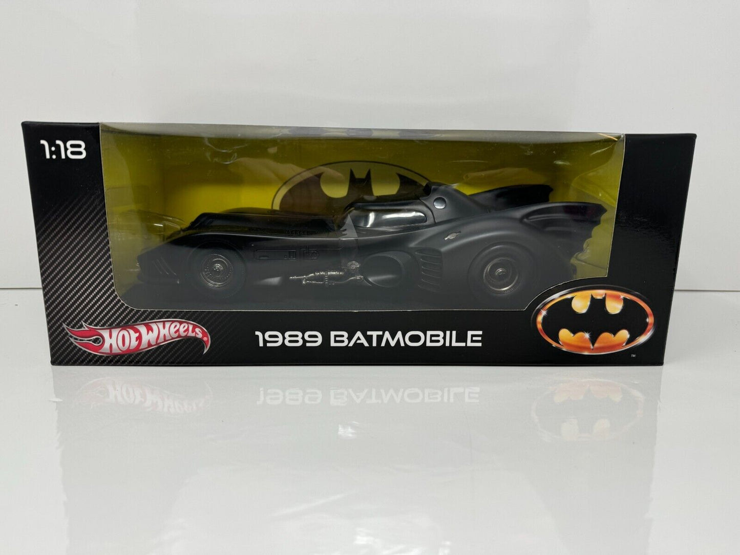 Mattel Hot Wheels DC Comics 1989 Batman Batmobile Movie Car 1:18 Diecast