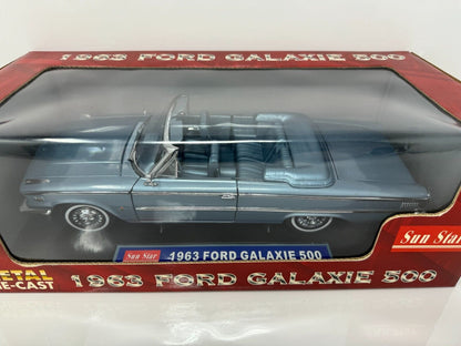 Sun Star 1963 Ford Galaxie 500 1:18 Diecast