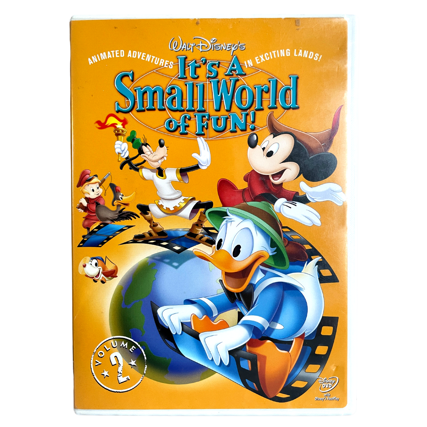 Walt Disney's Its a Small World of Fun - Vol. 2 (DVD) Good Condition!! OOP