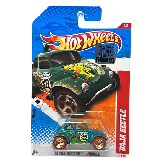 Hot Wheels Thrill Racers - Jungle Baja Beetle 1:64 Diecast Factory Sealed