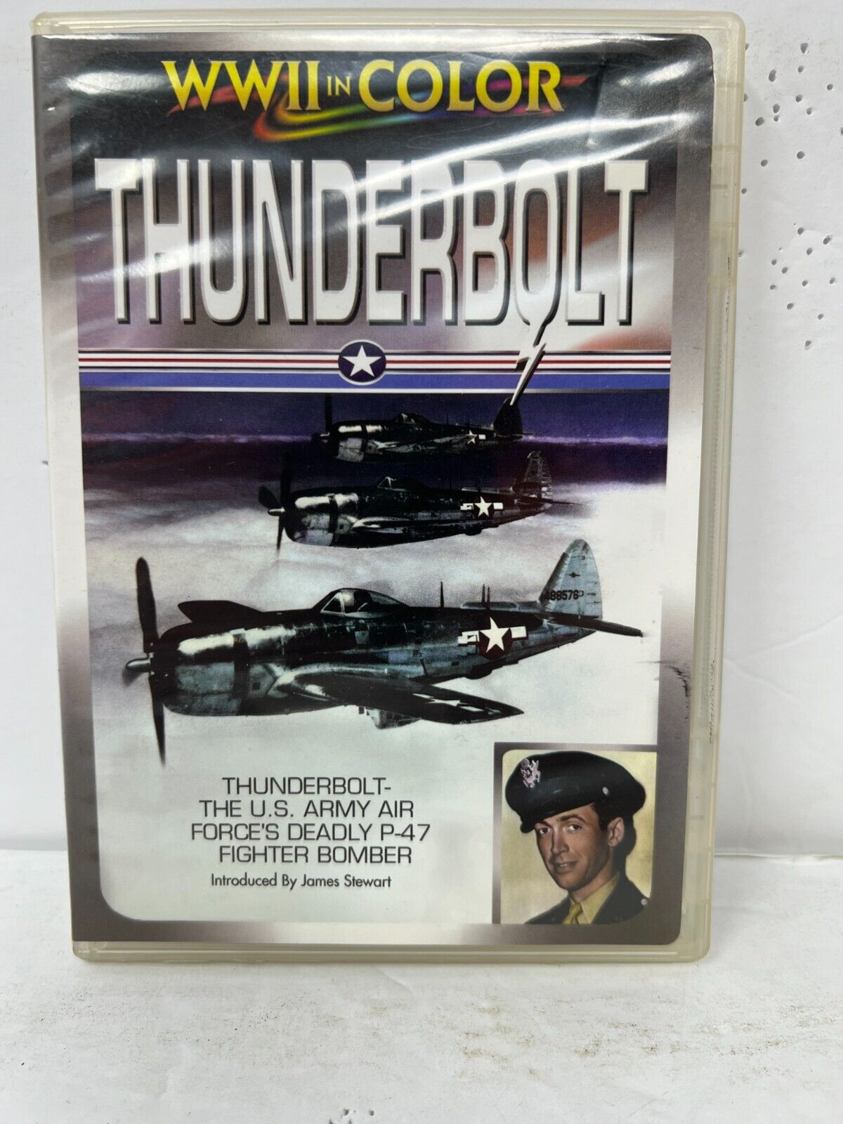 Thunderbolt: World War II In Color (DVD) Documentary Good Condition ...