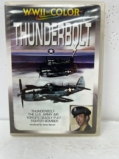 Thunderbolt: World War II In Color (DVD) Documentary Good Condition!!!