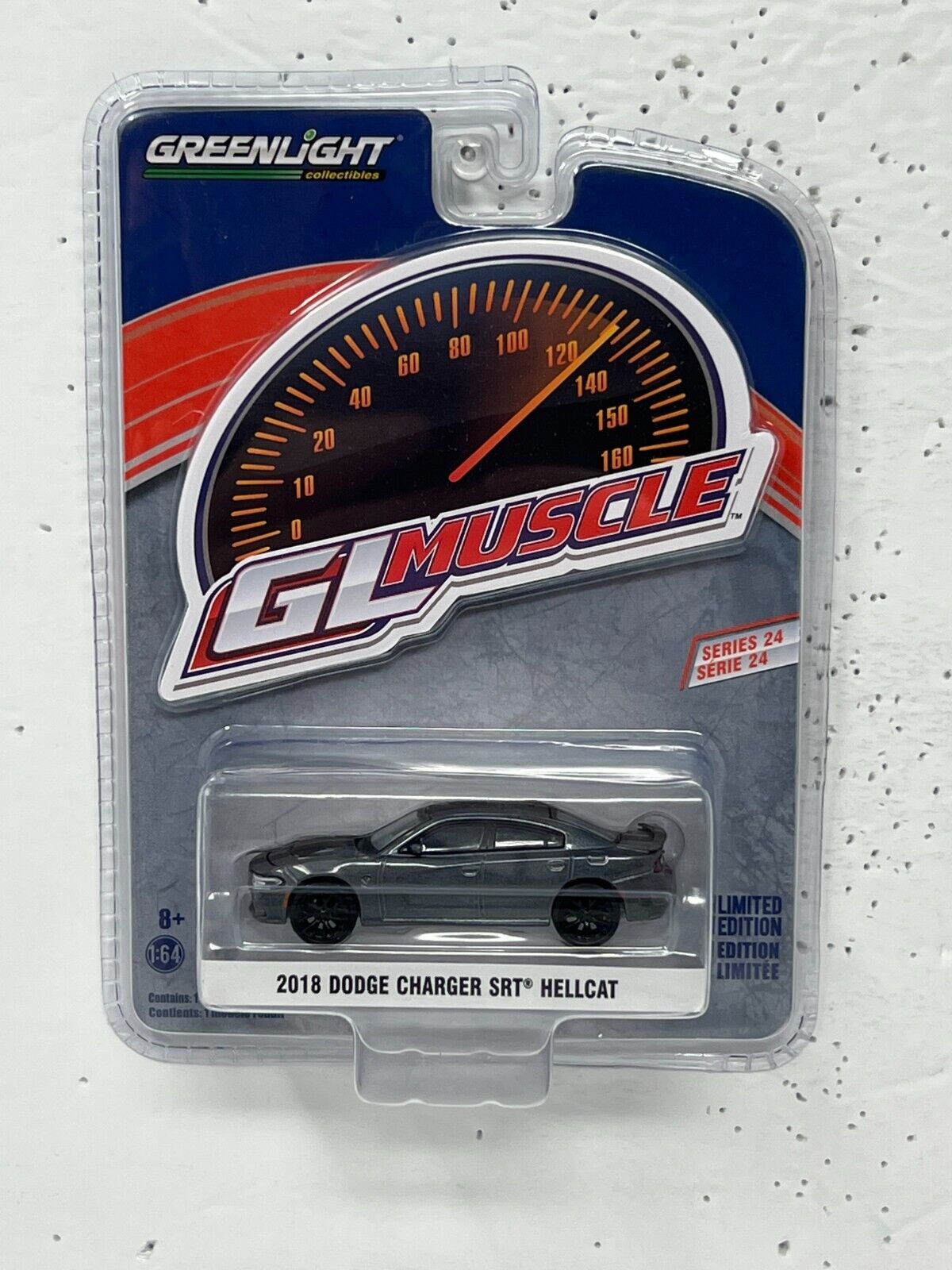 Greenlight GL Muscle 2018 Dodge Charger SRT Hellcat 1:64 Diecast