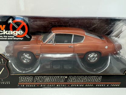 Highway 61 1968 Plymouth Barracuda 1:18 Diecast