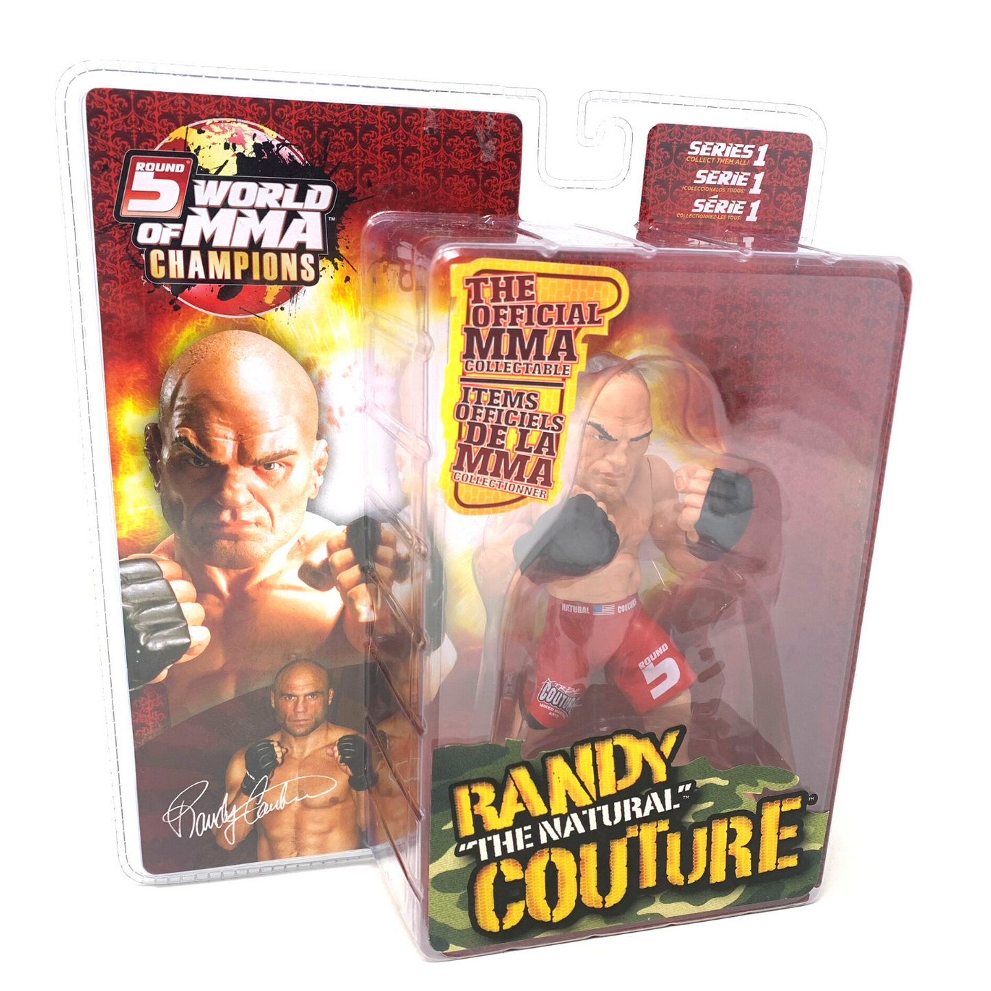 Round 5 UFC Randy “The Natural” Couture MMA (WOMMA) Series 1 Action Figure