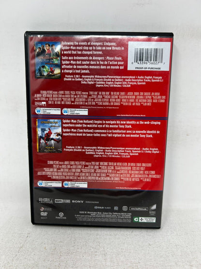 Spider-Man 2 Movie Collection (DVD) Homecoming & Far From Home Marvel 2 Pack