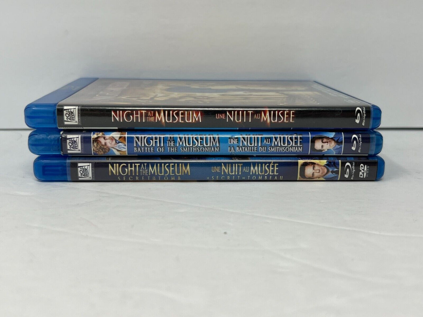 Night at the Museum 1-3 Trilogy (Blu-ray) Comedy Good Condition!!!