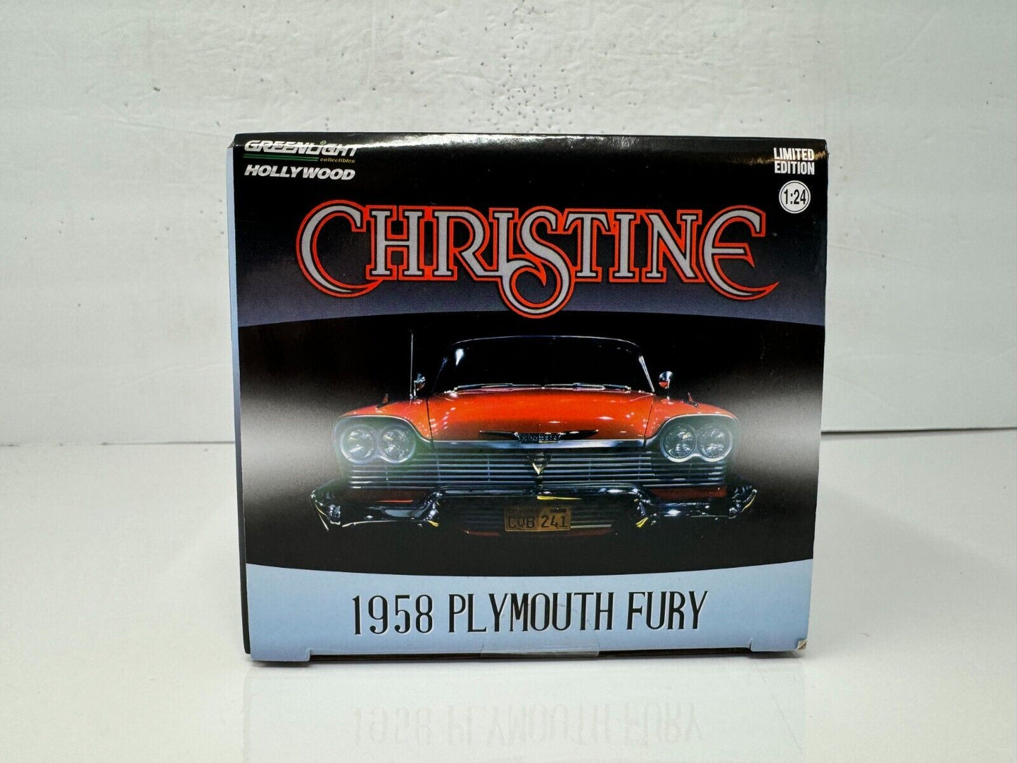 Greenlight Hollywood Christine 1958 Plymouth Fury 1:24 Diecast