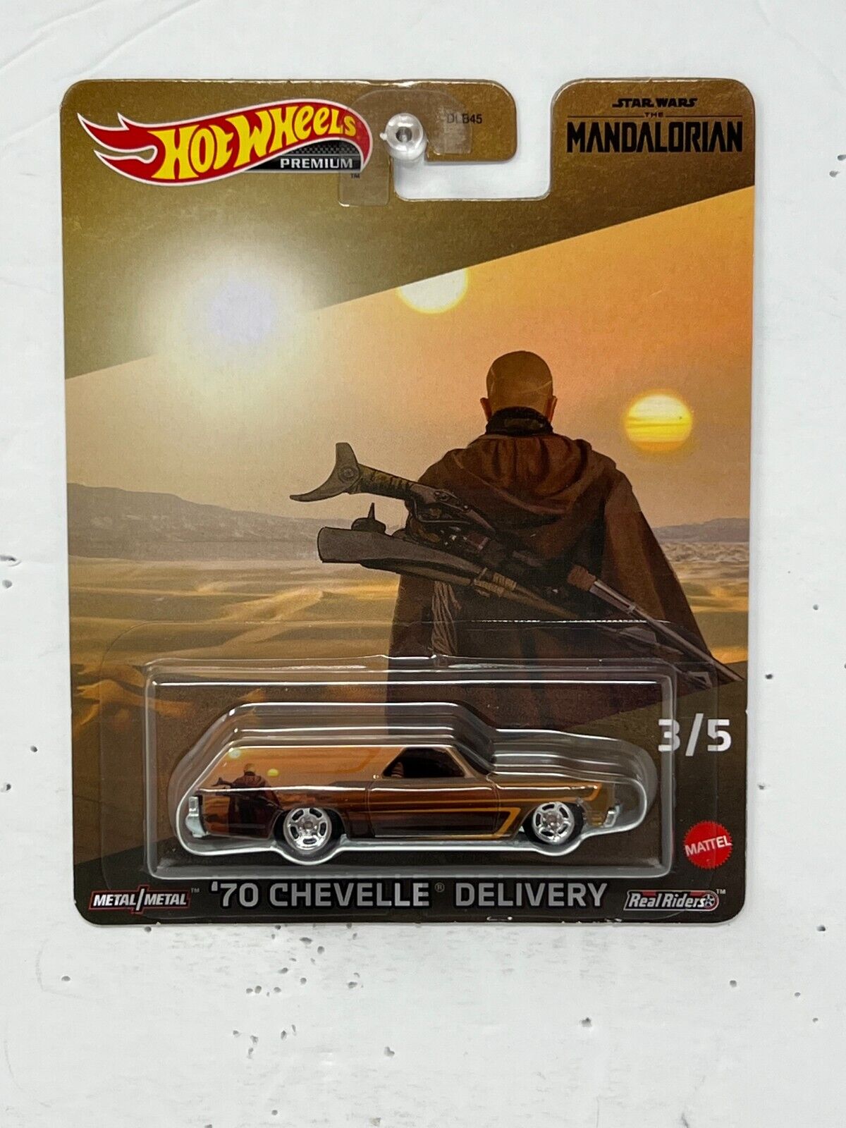 Hot Wheels Premium Star Wars The Mandalorian 1970 Chevelle Delivery POP Culture 1:64 Diecast