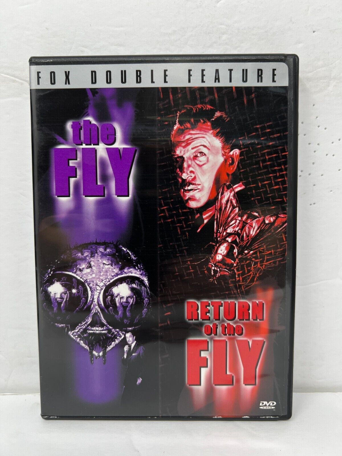 Fly / Return Of The Fly (DVD) Sci-Fi Good Condition!!!