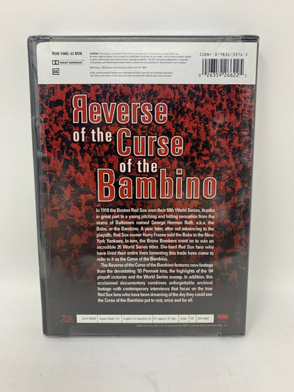 Reverse of the Curse of the Bambino (DVD) Sports Brand New and Sealed!!!