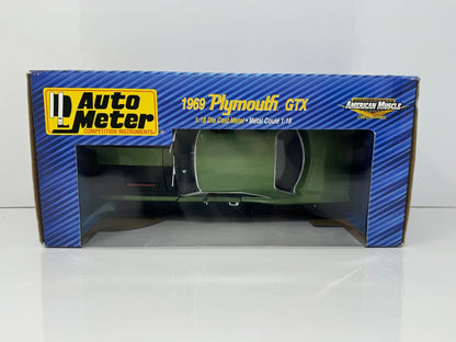 Ertl American Muscle Auto Meter 1969 Plymouth GTX Hobby Edition 1:18 Diecast