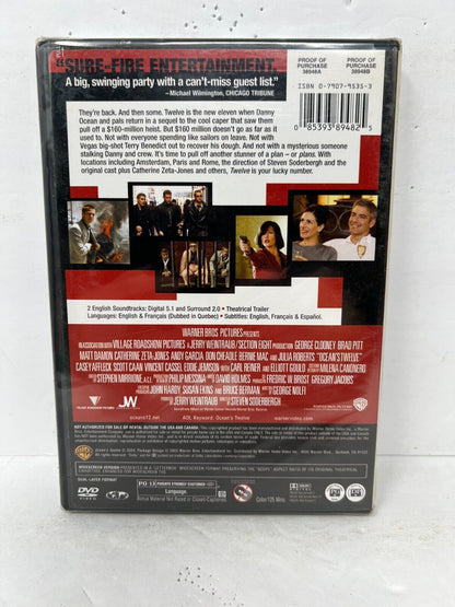 Ocean's Twelve (DVD) Crime Brand New and Sealed!!!