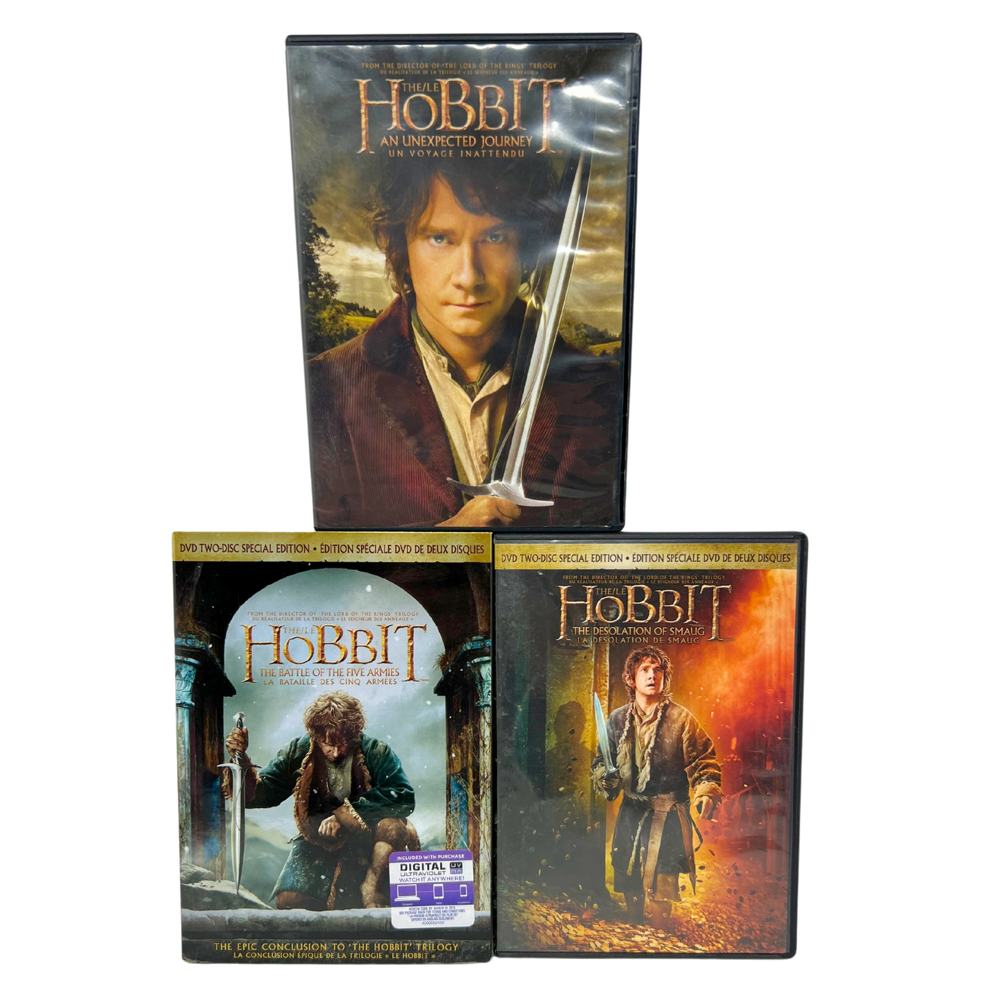 The Hobbit Trilogy (DVD) Fantasy