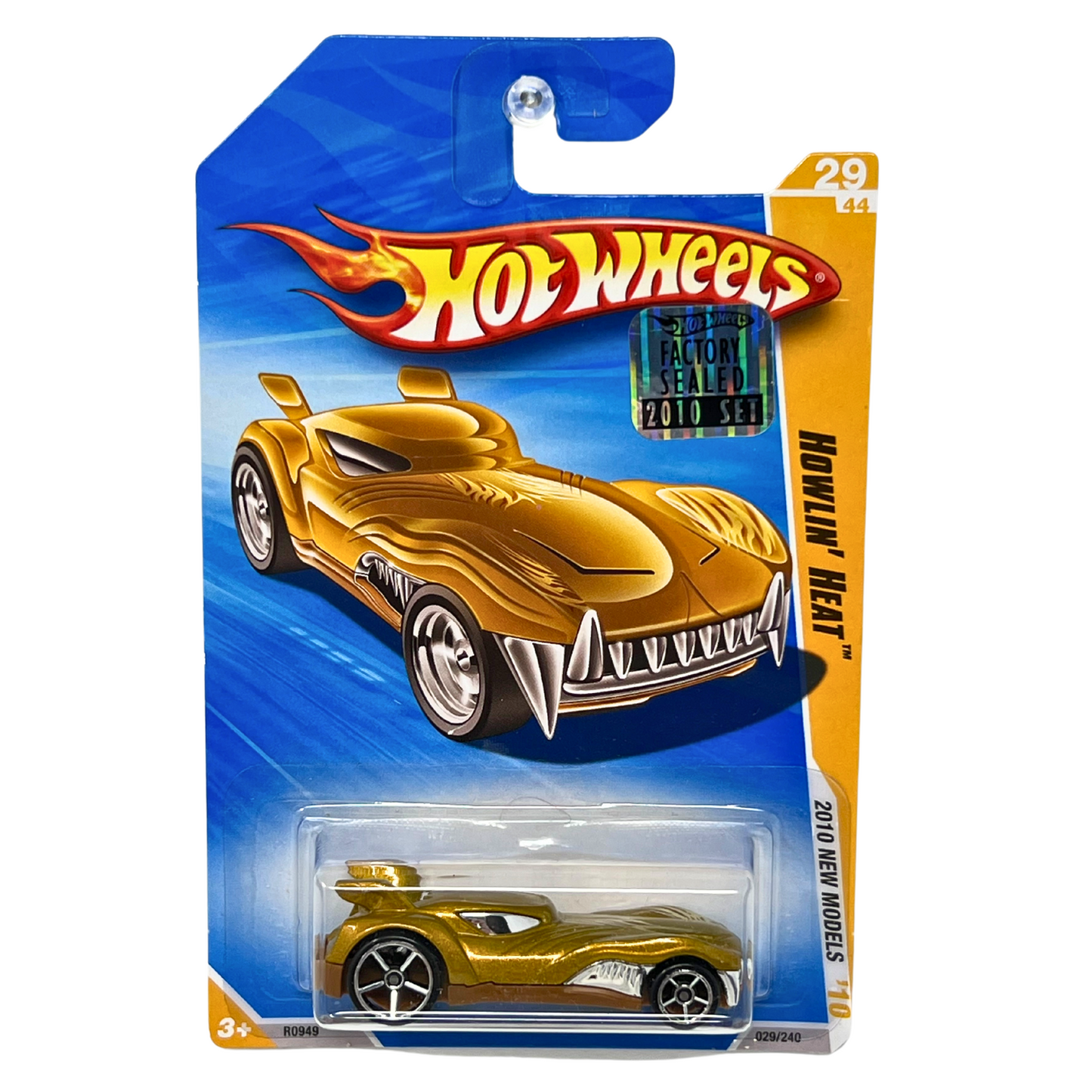 Hot Wheels 2010 New Models Howlin' Heat 1:64 Diecast Factory Sealed