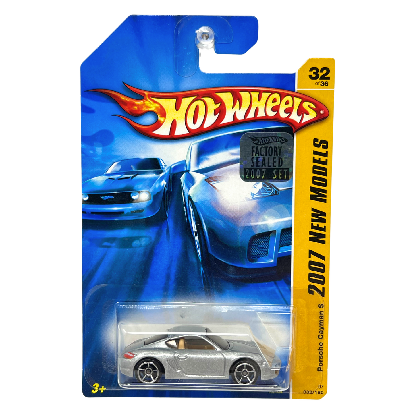 Hot Wheels 2007 New Models Porsche Cayman S 1:64 Diecast Silver Factory Sealed