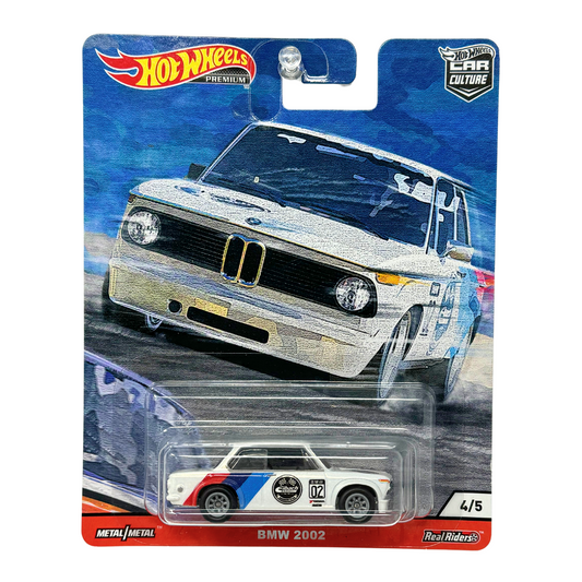 Hot Wheels Premium Door Slammers BMW 2002 1:64 Diecast Car Culture