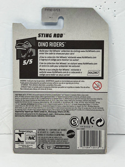 Hot Wheels Treasure Hunt Dino Riders Sting Rod 1:64 Diecast