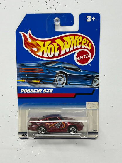 Hot Wheels Porsche 930 1:64 Diecast Red V2