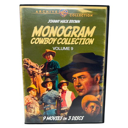 Monogram Cowboy Collection Volume 9 (DVD) Western