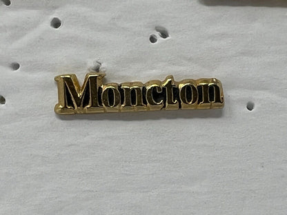 City of Moncton New Brunswick Souvenir Cities & States Lapel Pin SP6 V7