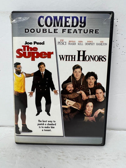 The Super / With Honors (DVD) Comedy Good Condition!!!