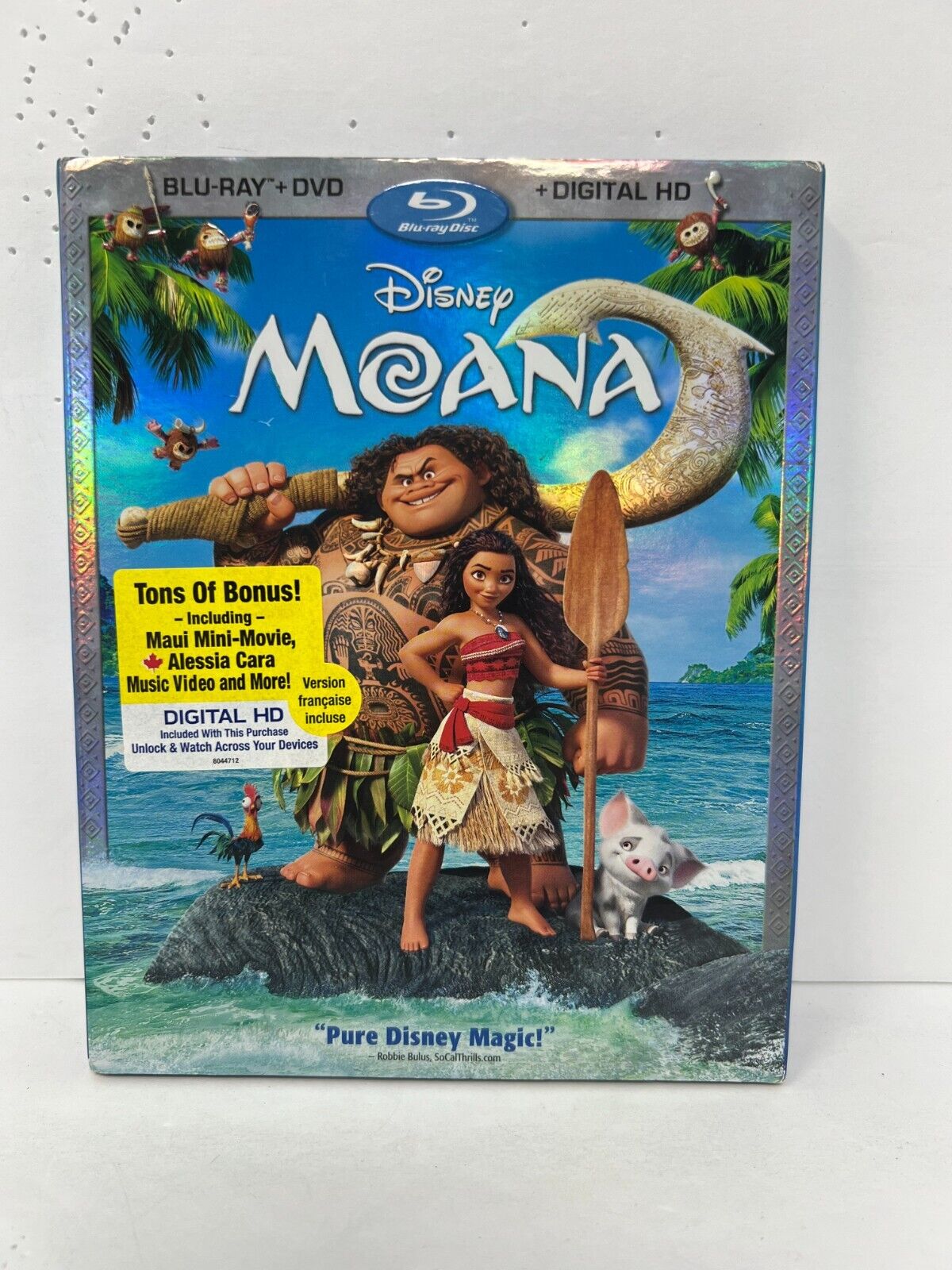 Moana (Blu-ray) Disney Good Condition!!! – Wheelers n Dealers A ...