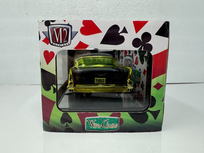 M2 Machines Wild-Cards 1957 Chevrolet Bel Air CHASE 1:24 Diecast 1 of 500