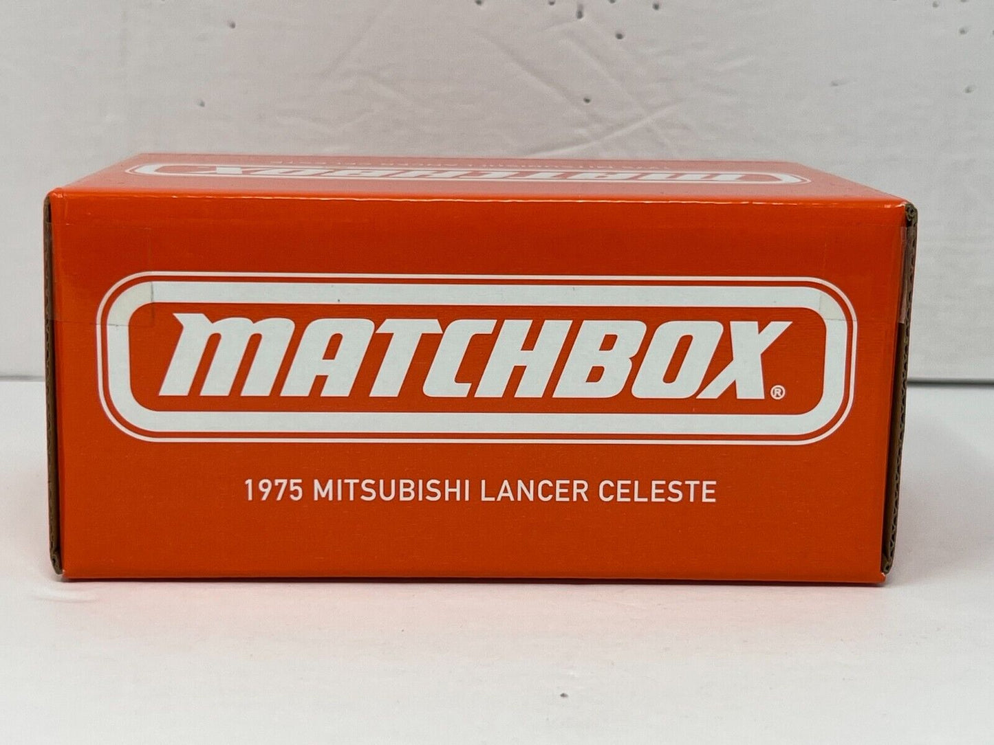 Matchbox 1975 Mitsubishi Lancer Celeste Mattel Creations 1:64 Diecast