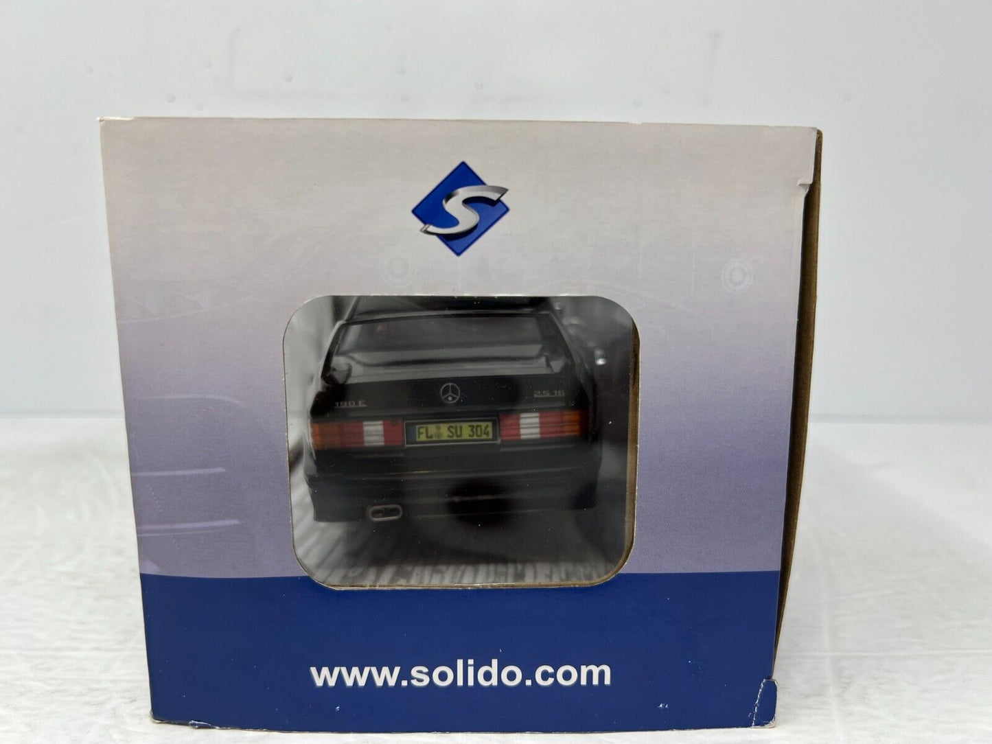 Solido 1990 Mercedes-Benz 190E 2.5-16 Evolution II Black 1:18 Diecast