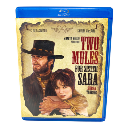 Two Mules for Sister Sara (Blu-ray) Western Good Condition!!!