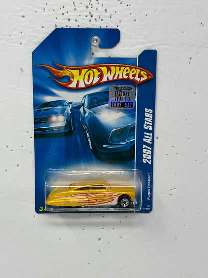 Hot Wheels 2007 All Stars Purple Passion 1:64 Diecast Factory Sealed