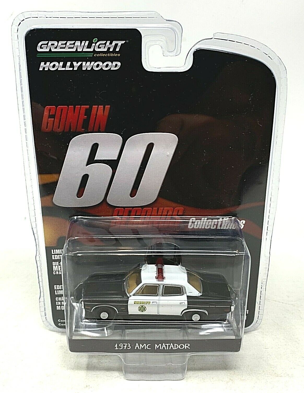 Greenlight 1973 AMC Matador Hollywood Gone in 60 Seconds 1:64 Diecast