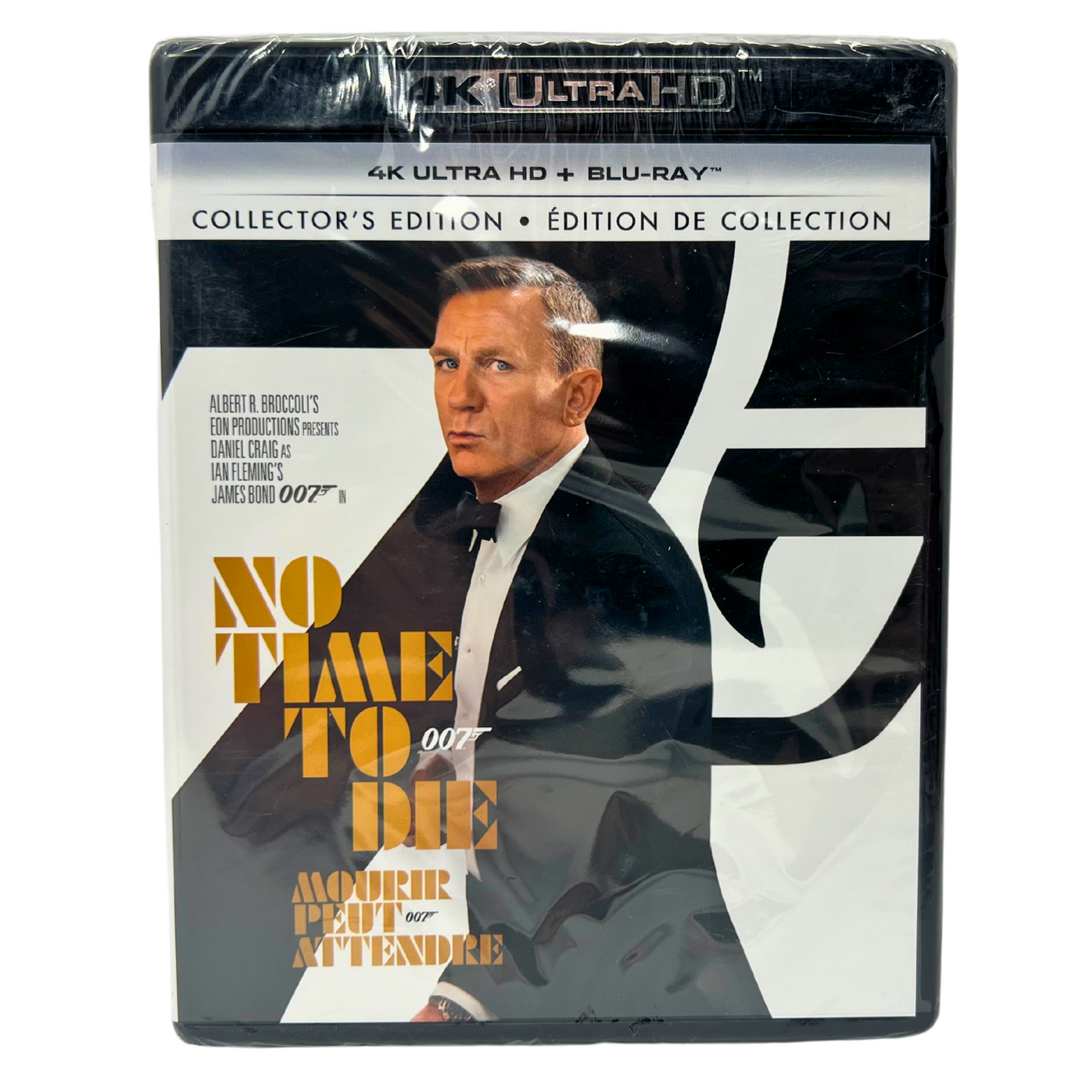 007 James Bond No Time to Die (4K UHD Blu-ray) Action Brand New and Sealed!!!