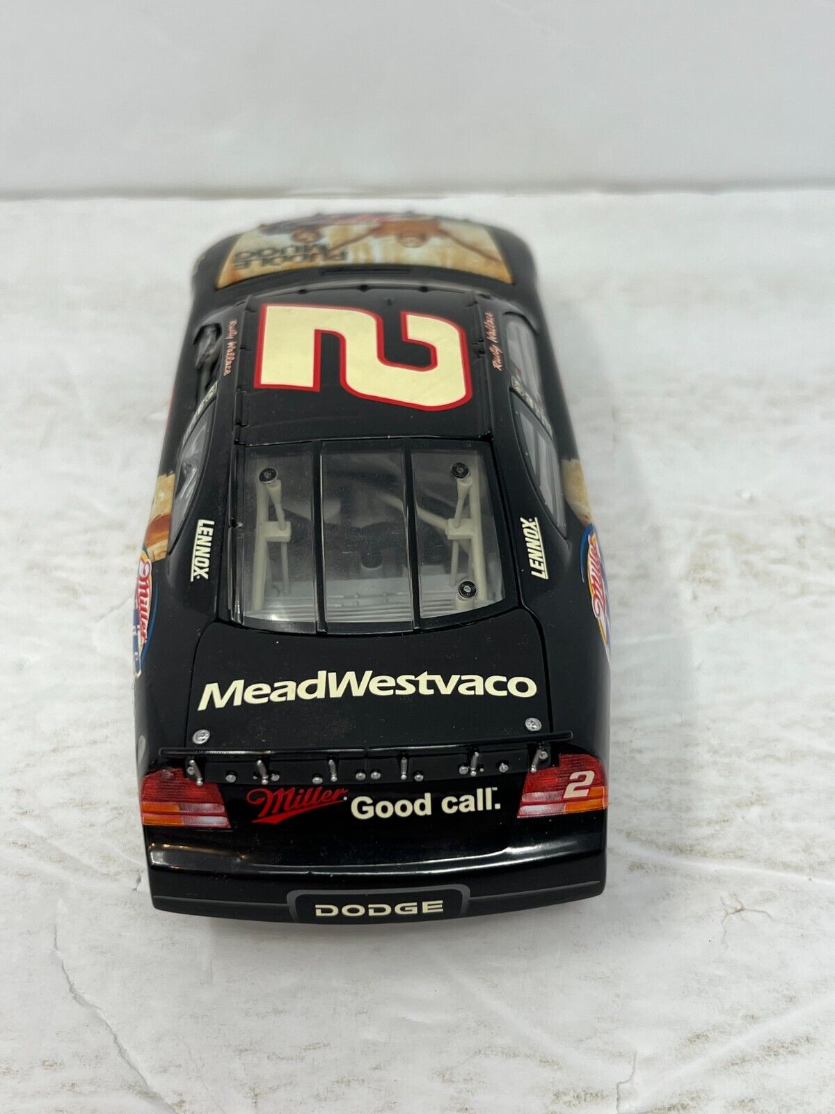 Action Nascar #2 Rusty Wallace Miller Puddle of Mudd 2004 Intrepid 1:24 Diecast