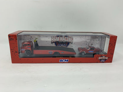 M2 Machines B&M Ford C-600 Truck & 1966 Mustang Gasser Auto-Haulers 1:64 Diecast