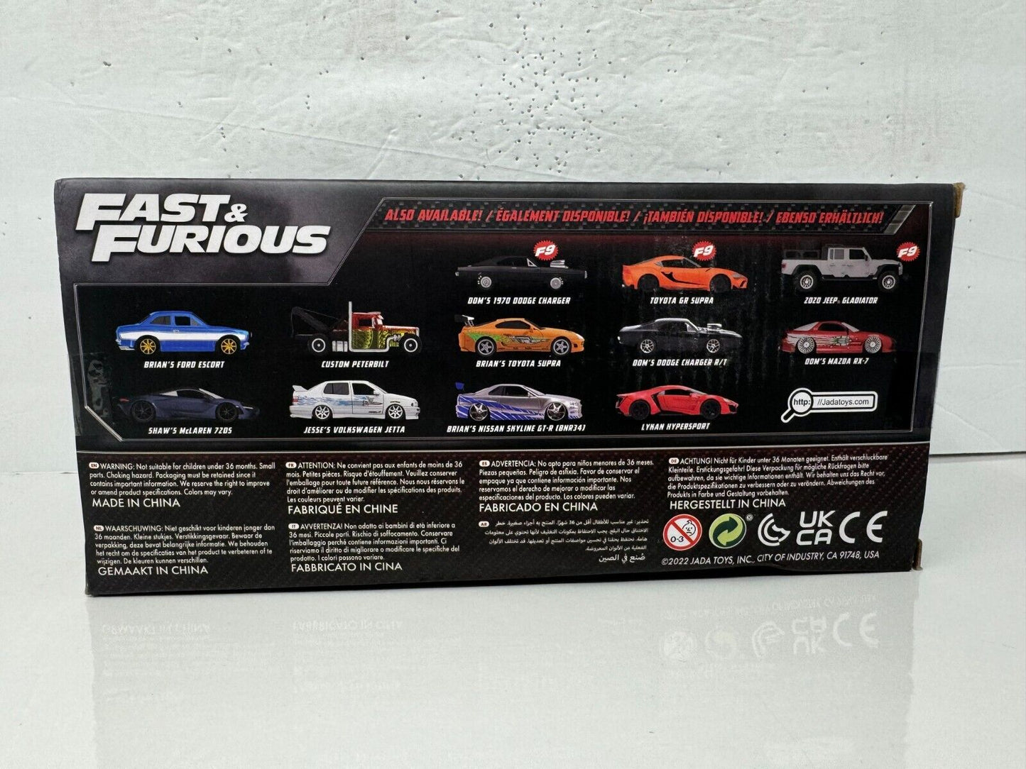 Jada Fast & Furious Dom's Dodge Charger R/T 1:24 Diecast