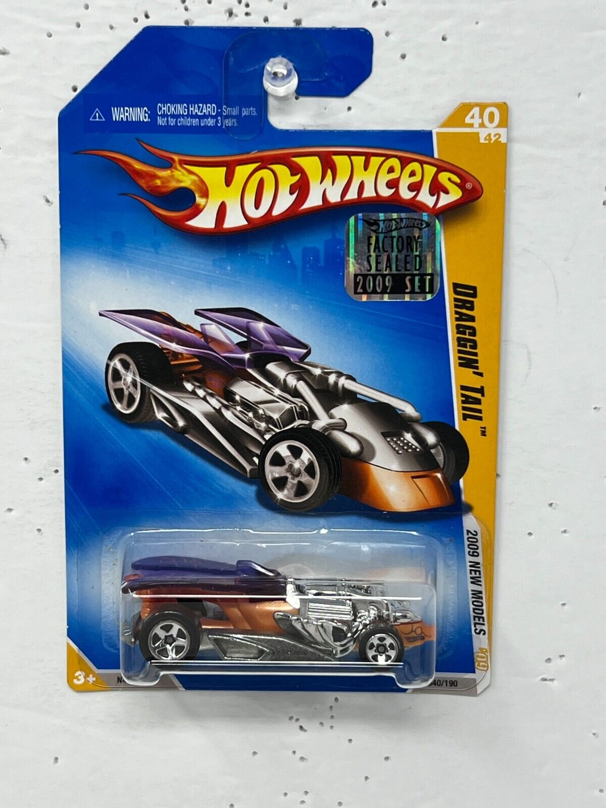 Hot Wheels 2009 New Models Draggin' Tail 1:64 Diecast Factory Sealed