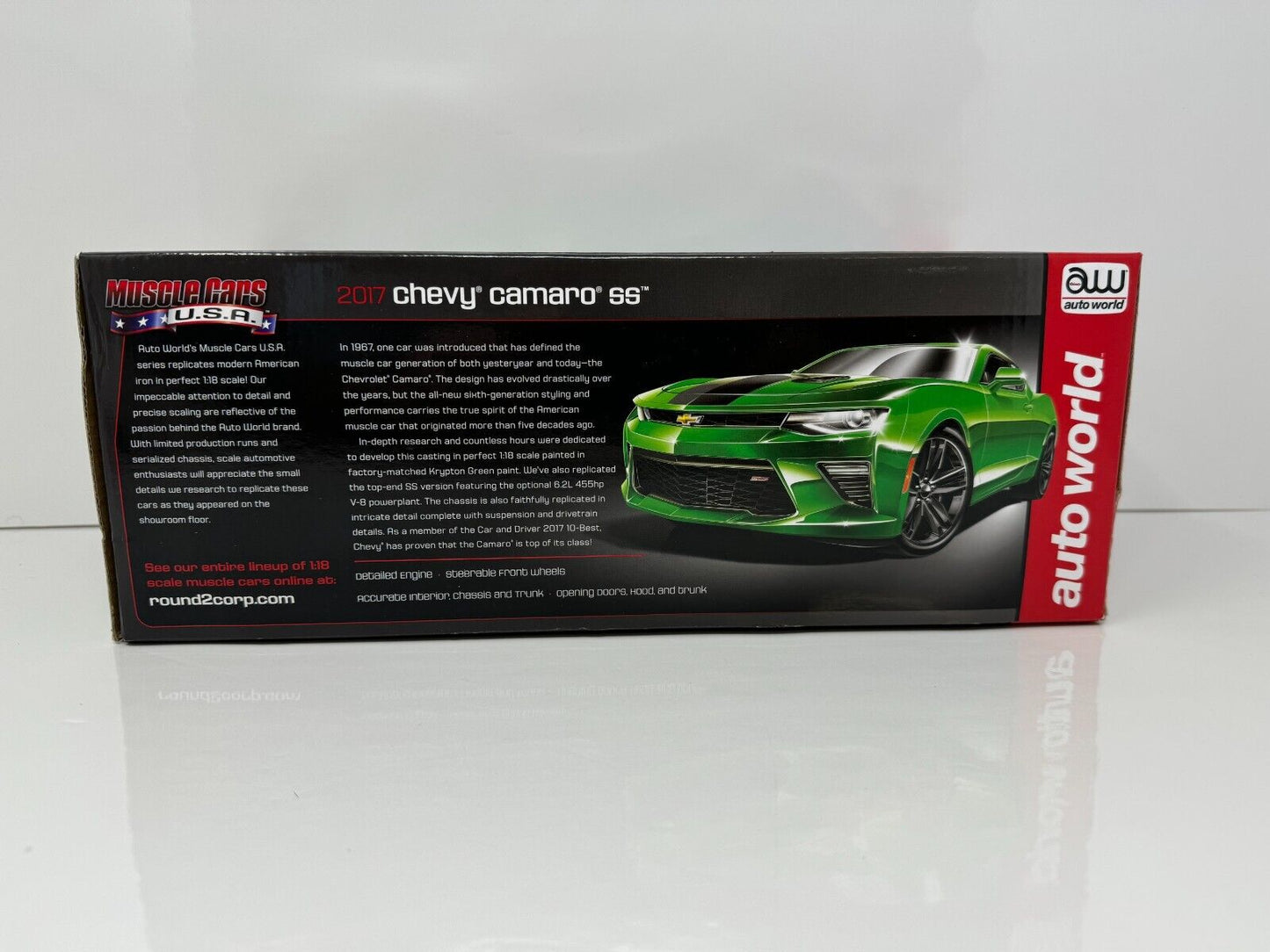 Autoworld 2017 Chevy Camaro SS Limited Edition 1:18 Diecast 1 of 1002