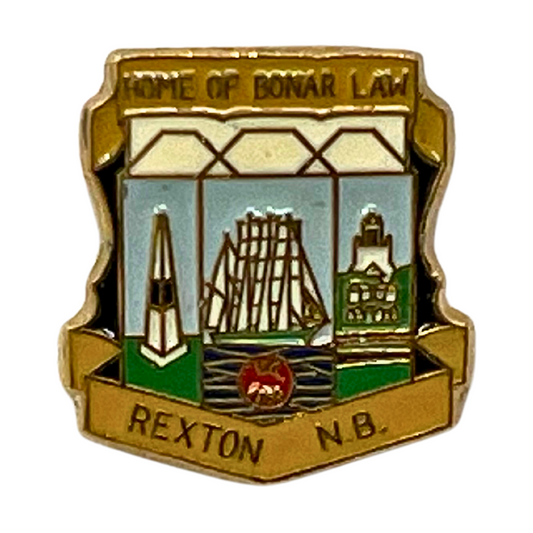 Rexton New Brunswick Souvenir Cities & States Lapel Pin SP3